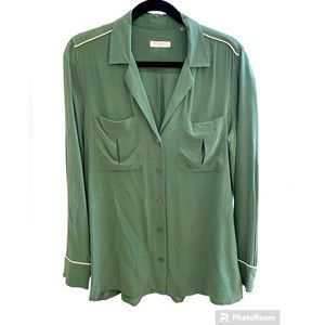 Equipment 100%Silk Button Down Shirt